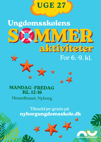 Sommeraktiviteter 2026 - Klik for at tilmelde dig